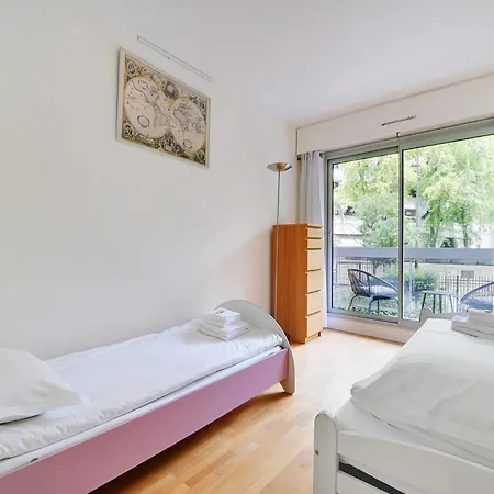 Cosy With Balcony- 3br 5p- Tour-eiffel *
